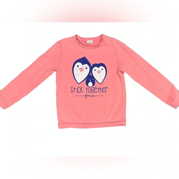 giordano Other - Giordano Junior Pink Penguin Pullover Girls size 10